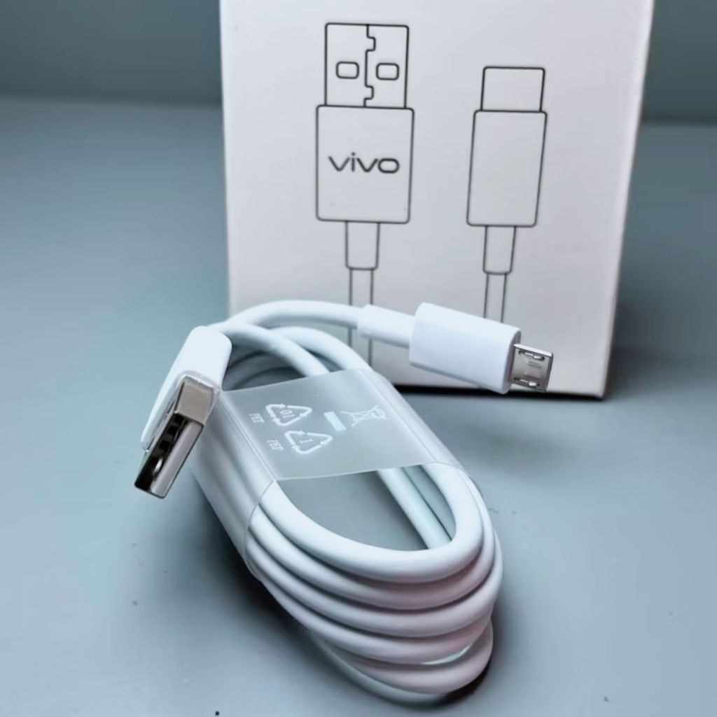 KABEL DATA VIVO Y20 Y12S Y19 MICRO USB LOGO VIVO DI USB