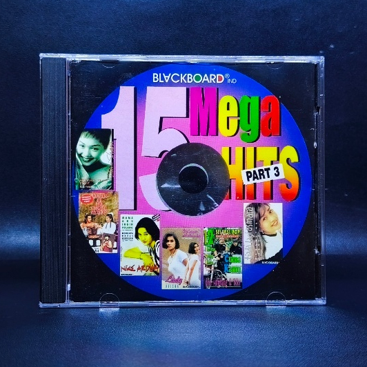 CD 15 MEGA HITS PART 3 YUNI SHARA NIKE ARDILLA LADY AVISHA PARAMITHA RUSADY MERRY ANDANI