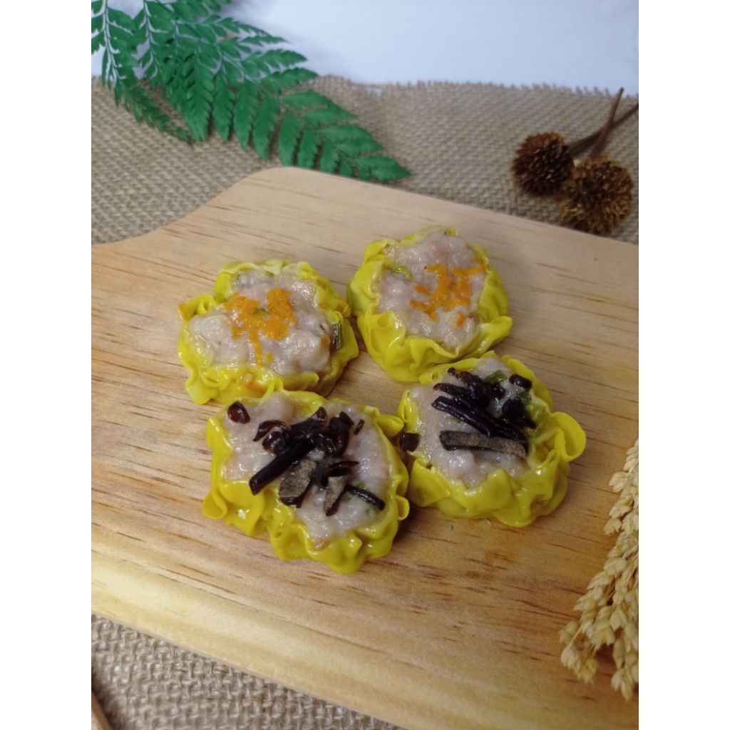 DIMSUM SIOMAY AYAM TOPPING FROZEN ISI 20 PCS SIOMAY FROZEN SURABAYA KEDAI BIA