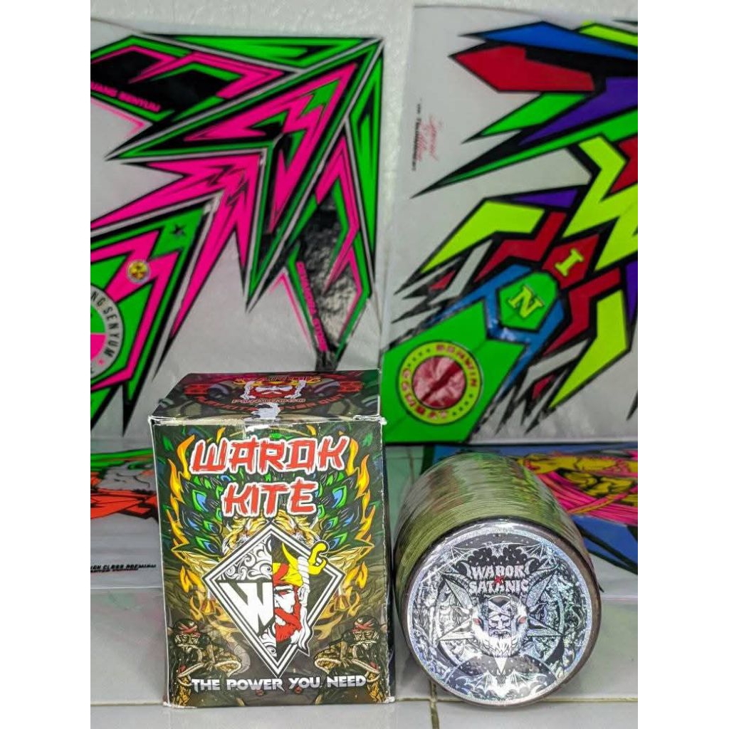 GELASAN WAROK X SATANIC 6000YARD ORIGINAL