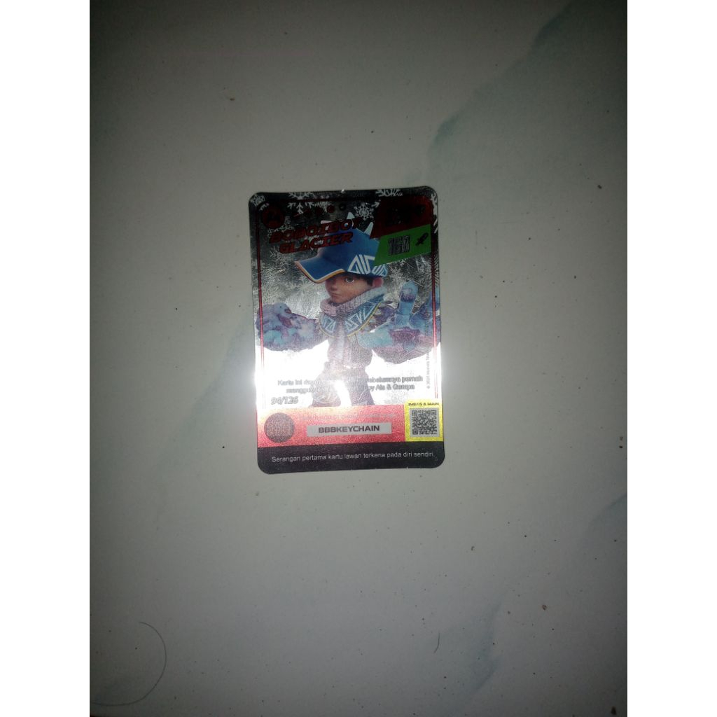 card choki choki boboiboy