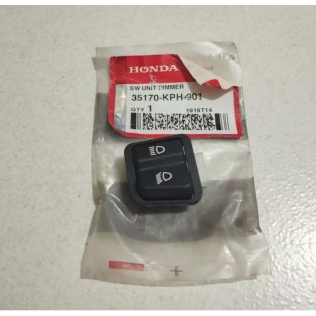 TOMBOL SAKLAR SAKELAR LAMPU DIMMER JAUH DEKAT KARISMA SUPRA X 125 SUPRAX125 ORIGINAL