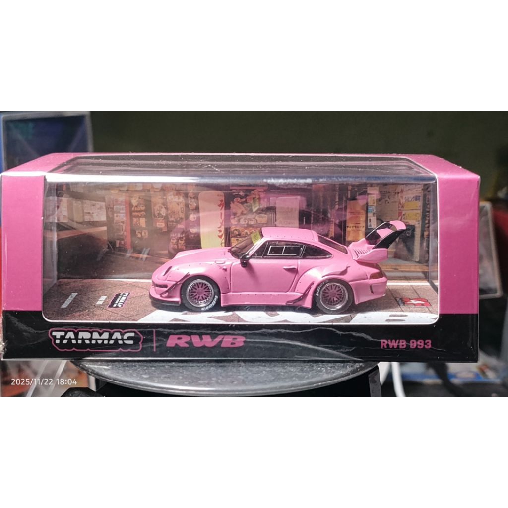 Tarmac Porsche RWB 993 Rotana Matte Pink