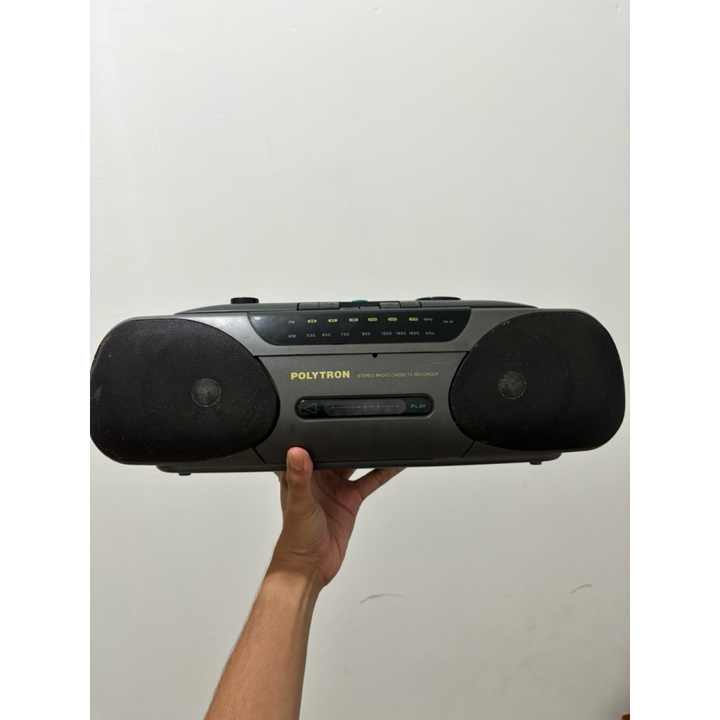 radio tape Polytron jadul lawas vintage