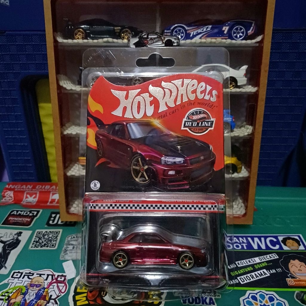 Hot Wheels RLC Nissan Skyline R43 Nismo Oxblood