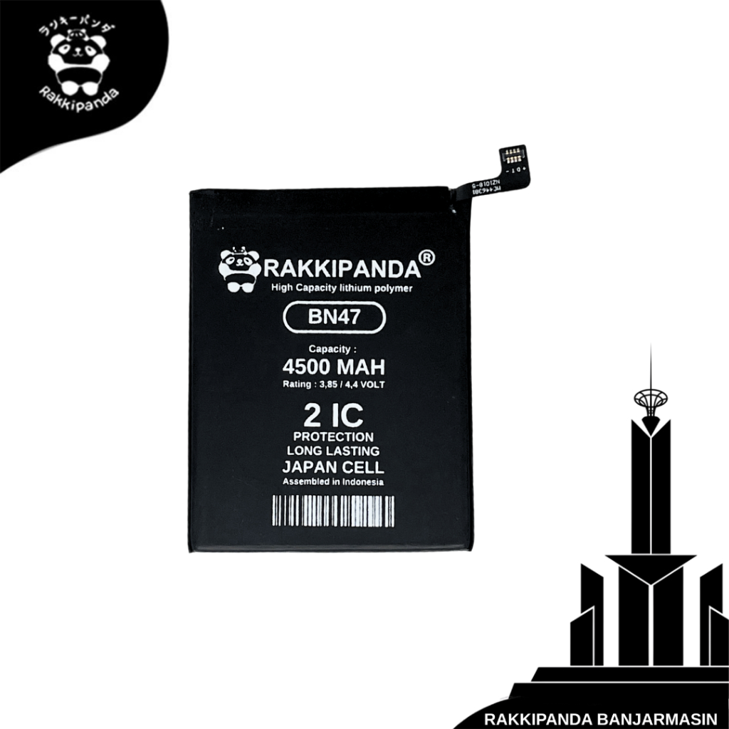 Baterai HP RakkiPanda BN47 Redmi 6 Pro / Mi A2 Lite