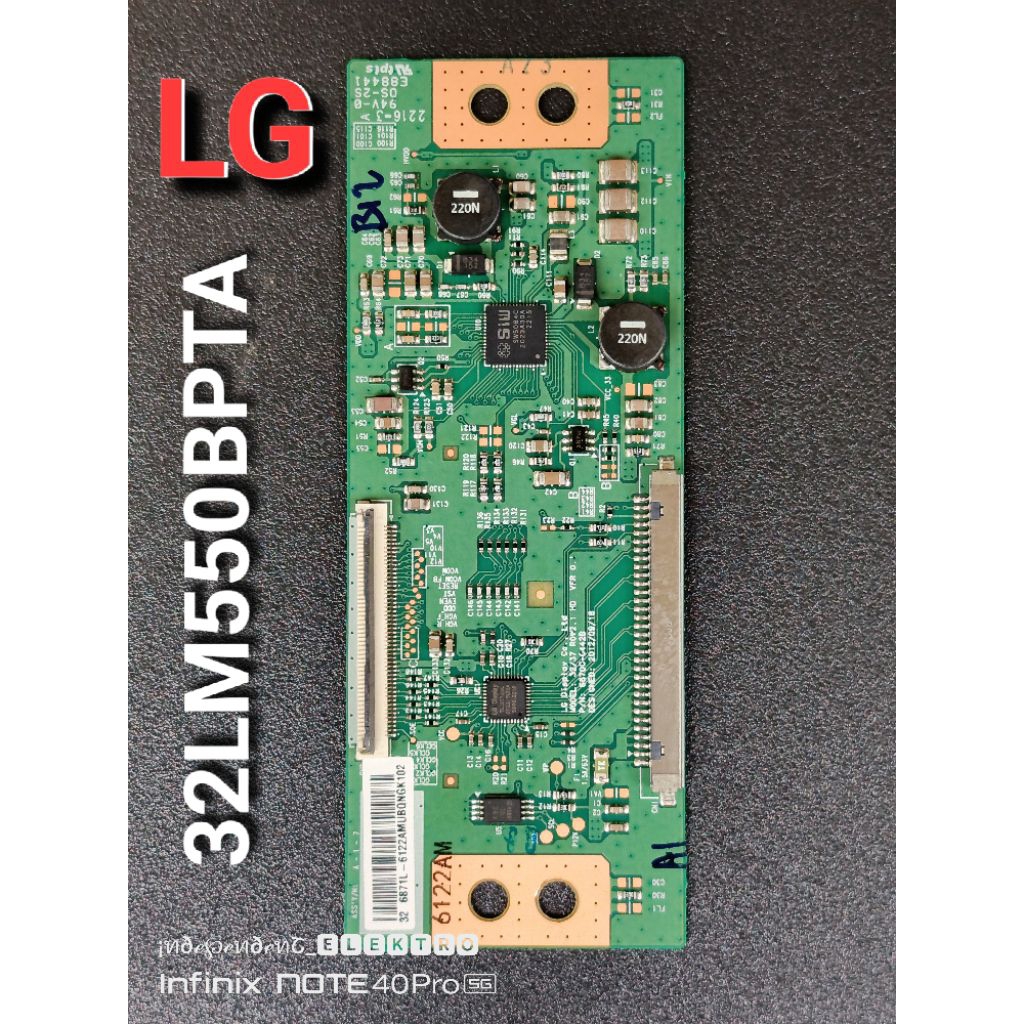 TCON LG 32LM550BPTA   Tcon Tv Lg 32LM550BPTA   Tcon tv lg 32 inchi    Tcon Lg 32lm550bpta