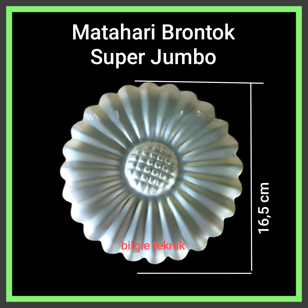 bunga matahari brontok super jumbo ornamen pagar pintu besi hiasan tralis balkon kanopi rumah