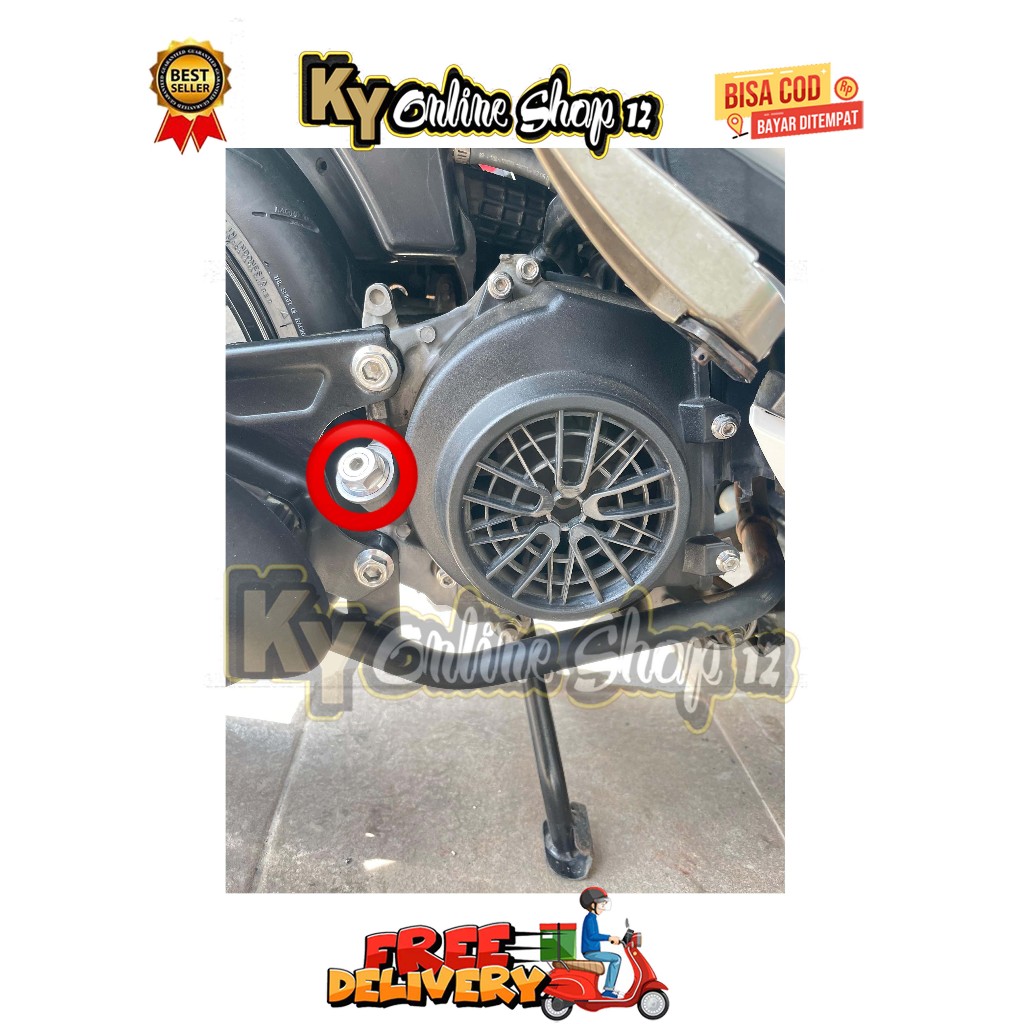 BAUT OLI MESIN ( 1 BAUT ) MODEL SLASH BEAT ESP NEW SCOOPY ESP NEW STREET TAHUN 2015 - 2021 CBS HONDA