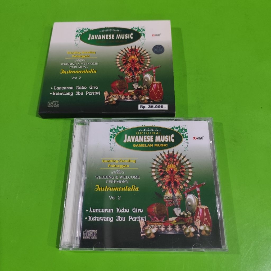 CD Original JAVANESE MUSIC