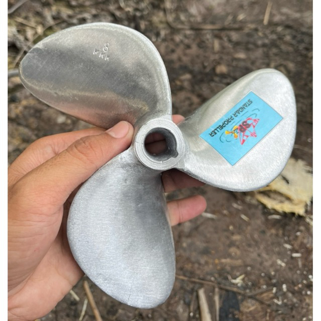 baling-baling perahu nelayan 3 daun tipe D8