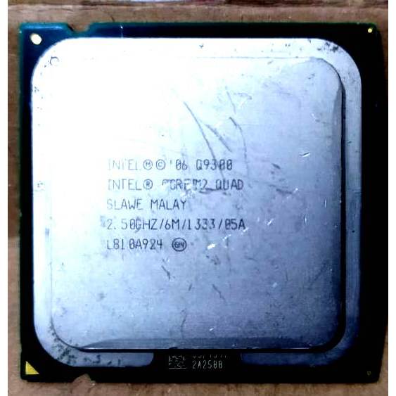 Processor Intel Core 2 Quad Q 9300 Socket 775