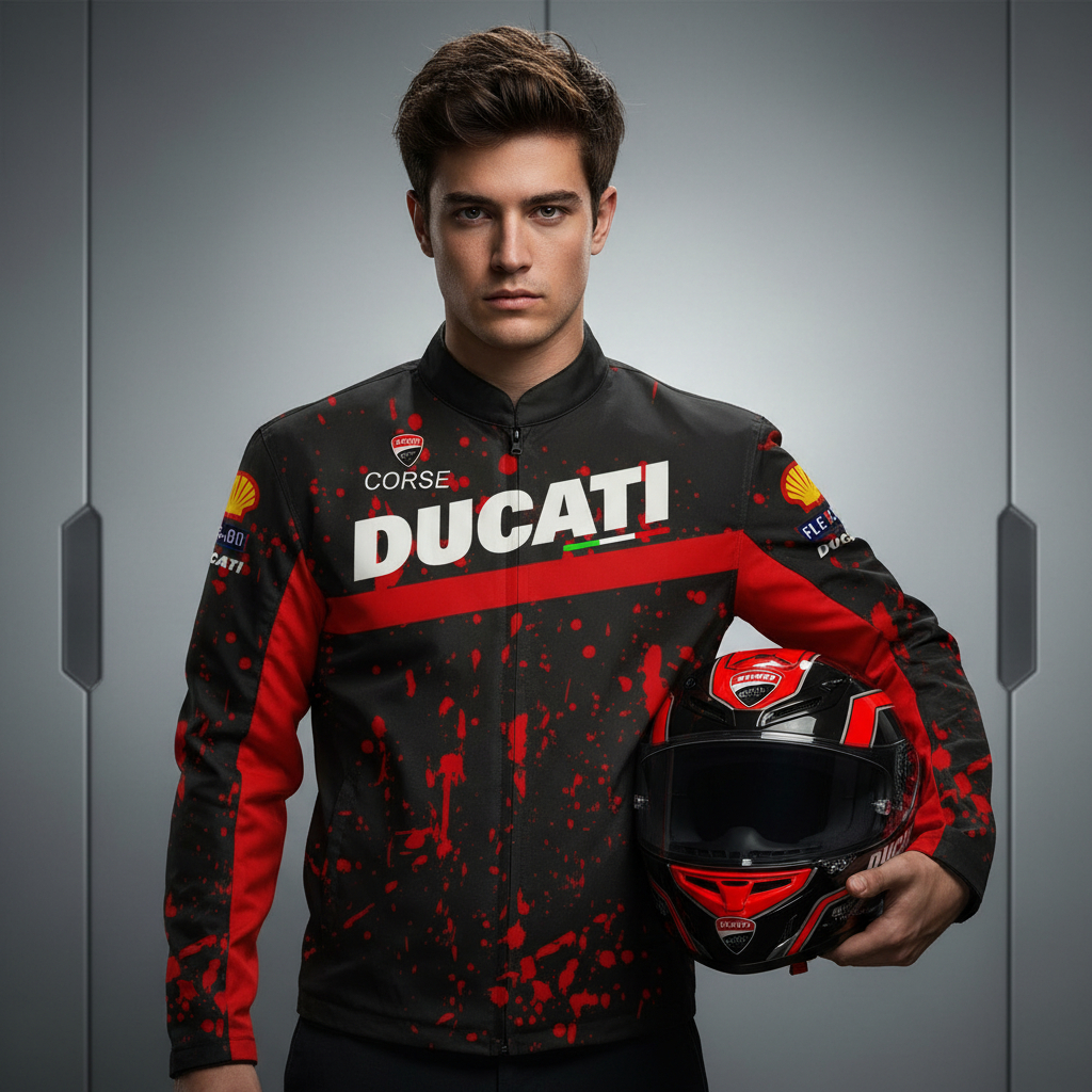 JAKET DUCATI/JAKET PRINTING /JAKETHARIAN /JAKETRACING