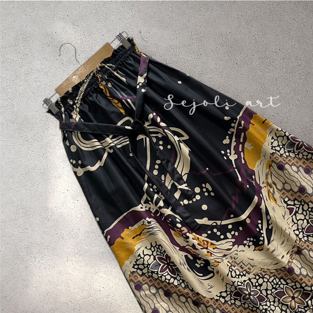 ROK BATIK PANJANG DEWASA JUMBO ROK KLOK PAYUNG TERBARU