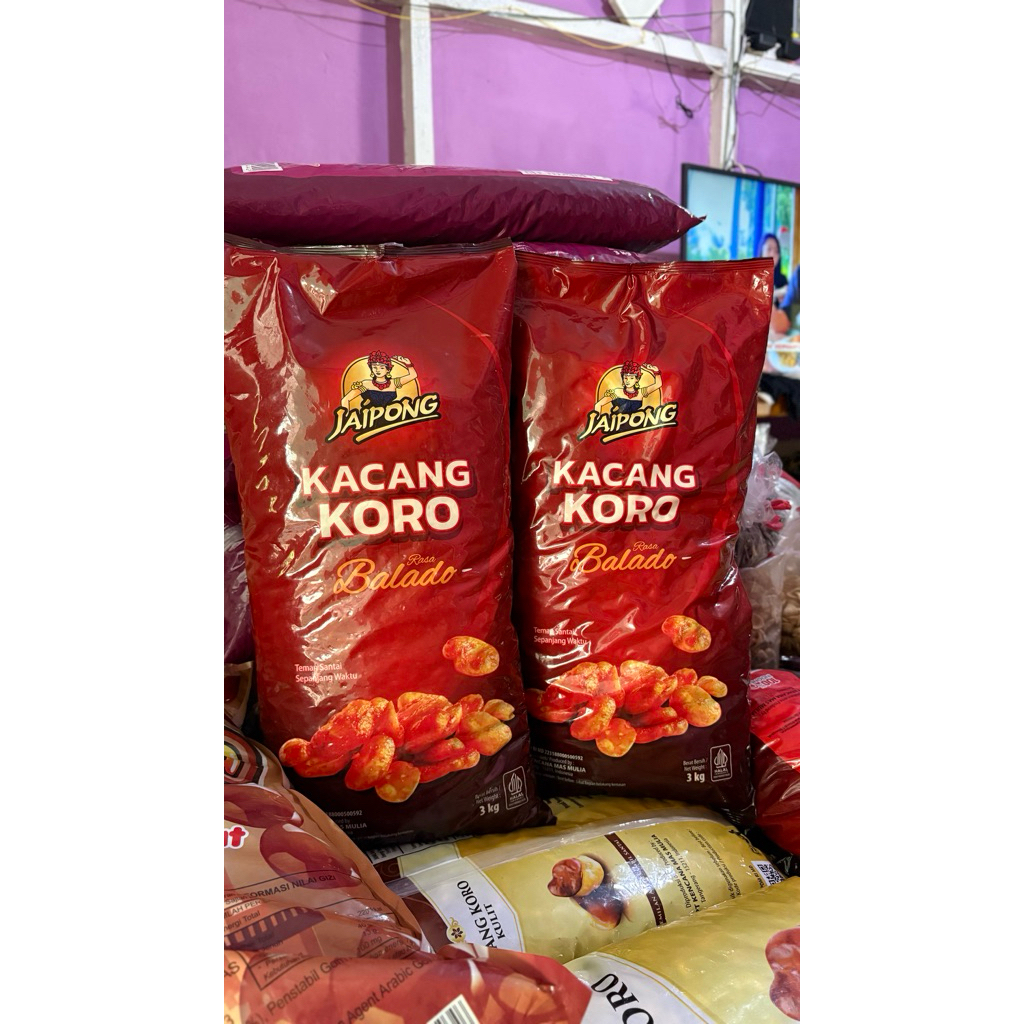 Kacang Jaipong koro Balado 3kg