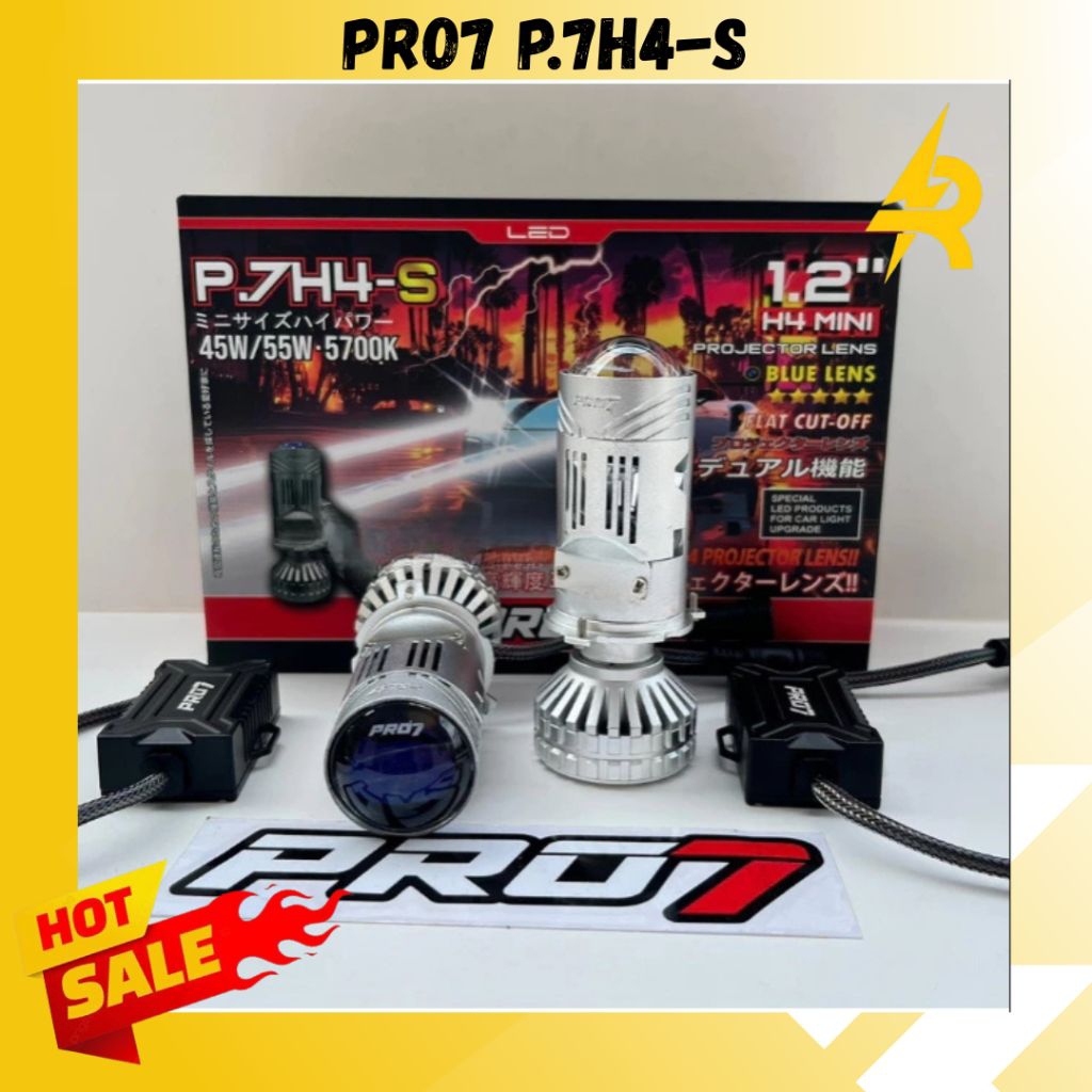 MINI BILED PRO7 PROJECTOR BILED PRO7 P.7H4-S SIMPEL CLEAN DAN PNP H4 ORIGINAL LED H4