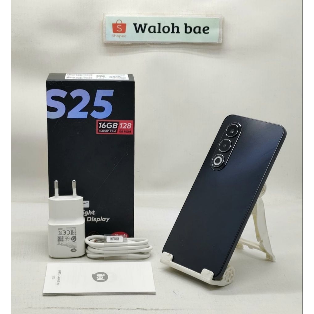Itel S25 8/128 GB Garansi Resmi Indonesia Second