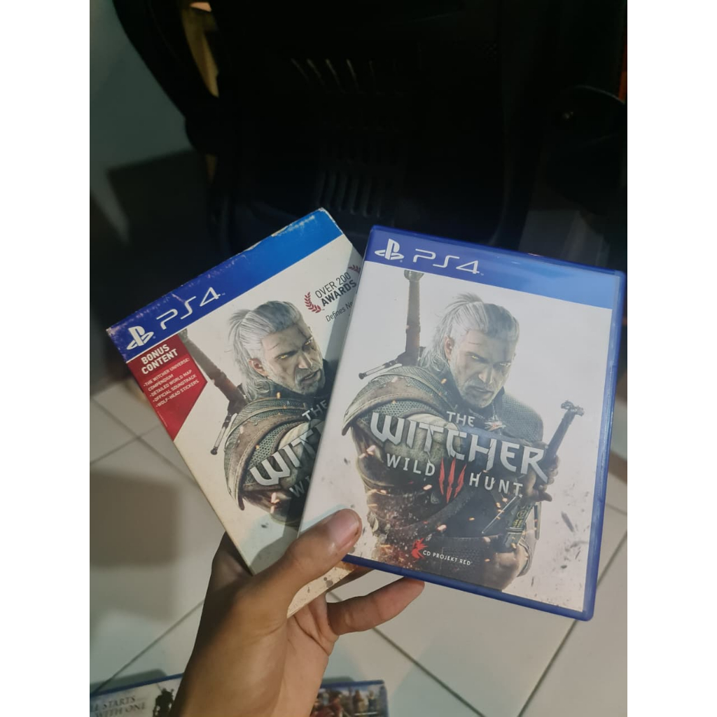 Kaset BD PS4 The Witcher 3 Wild Hunt