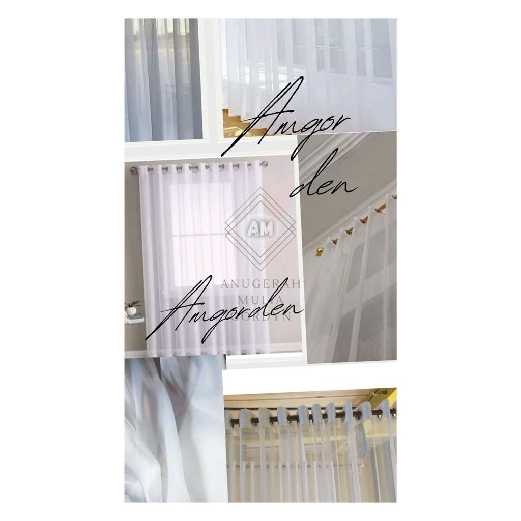 Vitrase Gorden Dalaman Gorden Tebal Vitrase Gorden Tebal Tirai hordeng