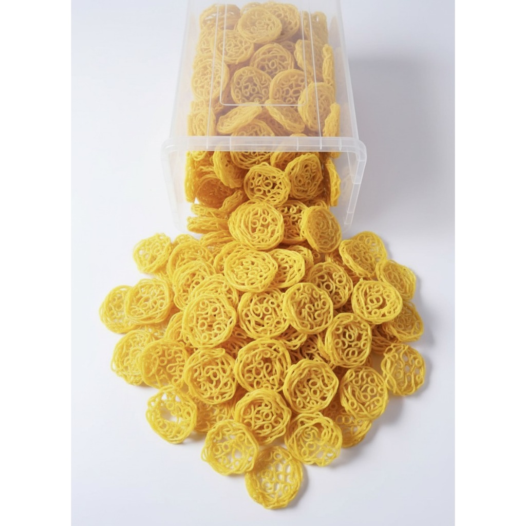 Kerupuk Mie Kuning Mentah 1 Kg