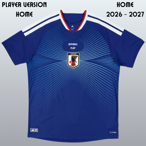 Player issue jersey jepang home piala dunia 2026