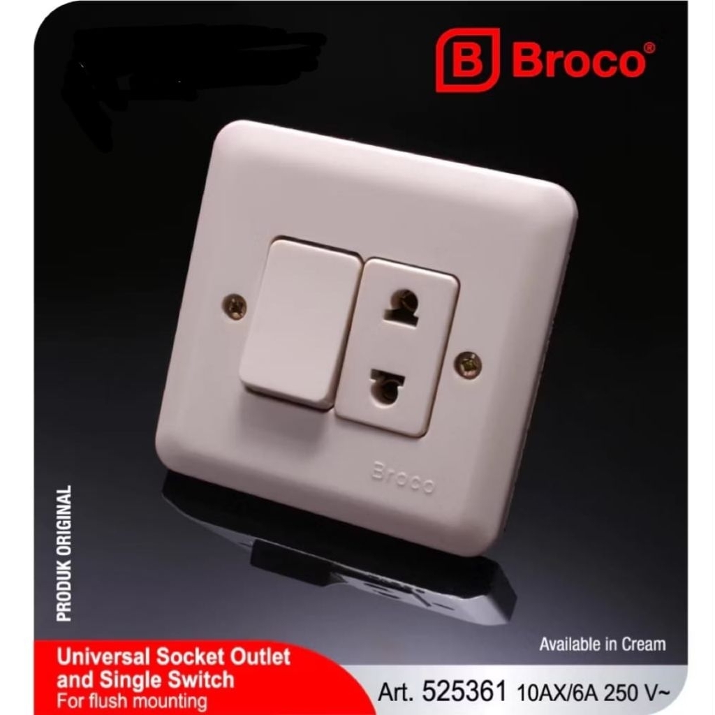 Broco stop engkel IB kombinasi / engkel stop Broco IB/stop Broco IB / saklar Broco IB