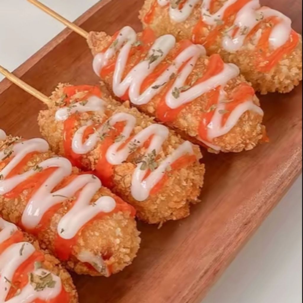 corndog isi sosis corndog mini isi sosis corndog frozen