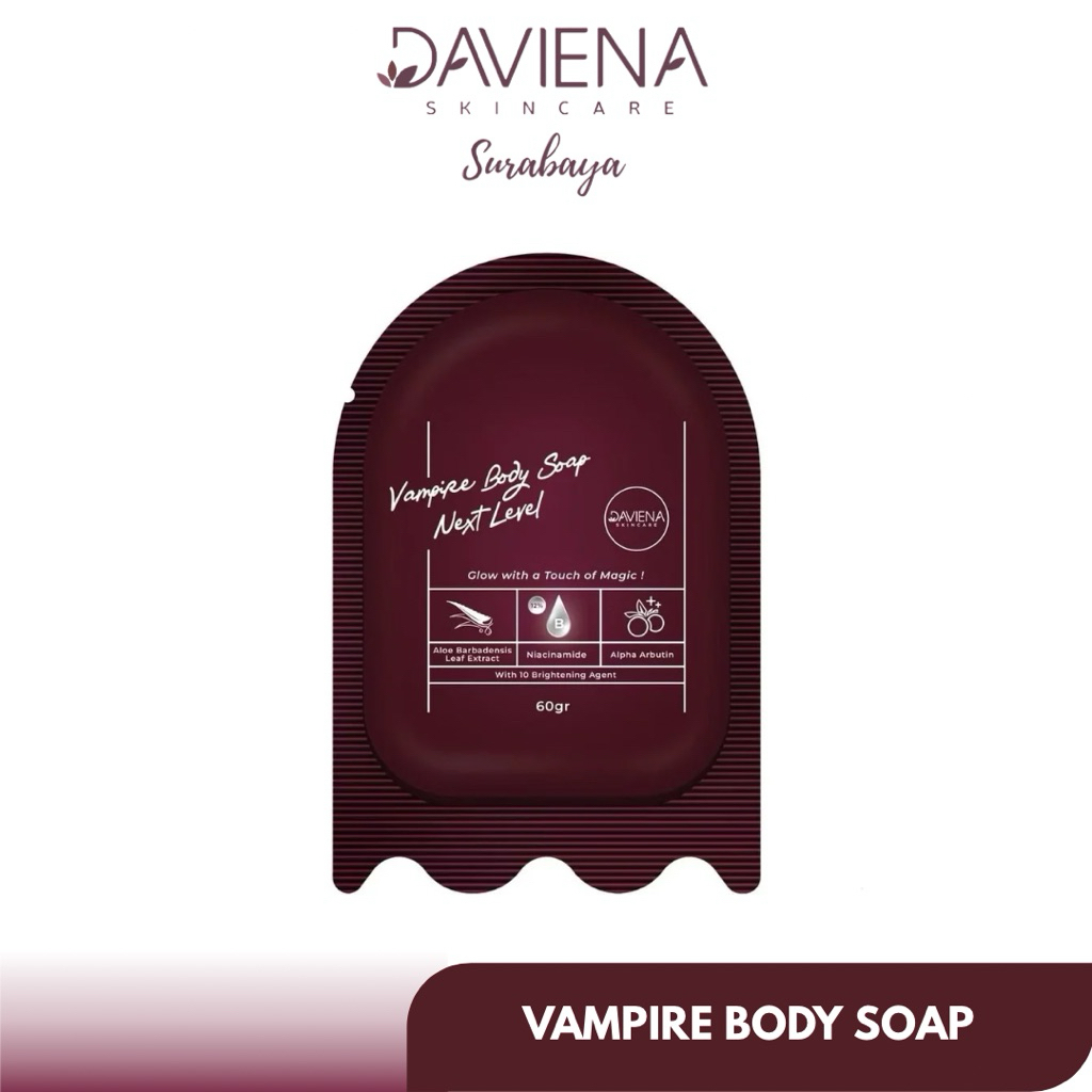 VAMPIRE MASK AND BODY SOAP || DAVIENA SKINCARE || DAVIENASKINCARE || DAVINA