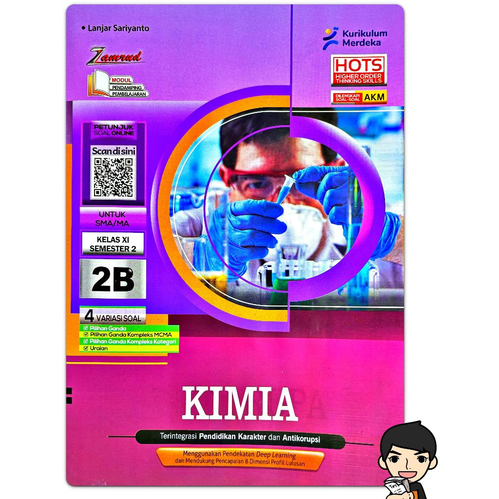 LKS KIMIA SMA/ MA KELAS XI 11 SEMESTER 2 2025-2026 Deep Learning KURIKULUM MERDEKA | Zamrud PUTRA NU