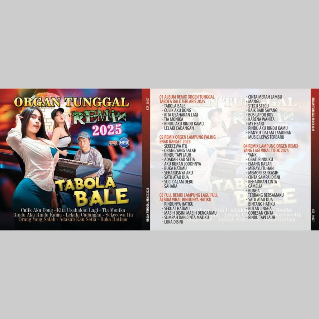 Kaset Mp3 Audio Lagu Organ Tunggal Remix Tabola Bale 2025