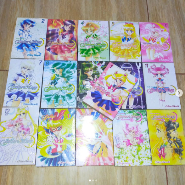 Paket Komik Sailor Moon Deluxe 1-12end & Sailor V 1-2end Sailor Moon Short Story 1-2end