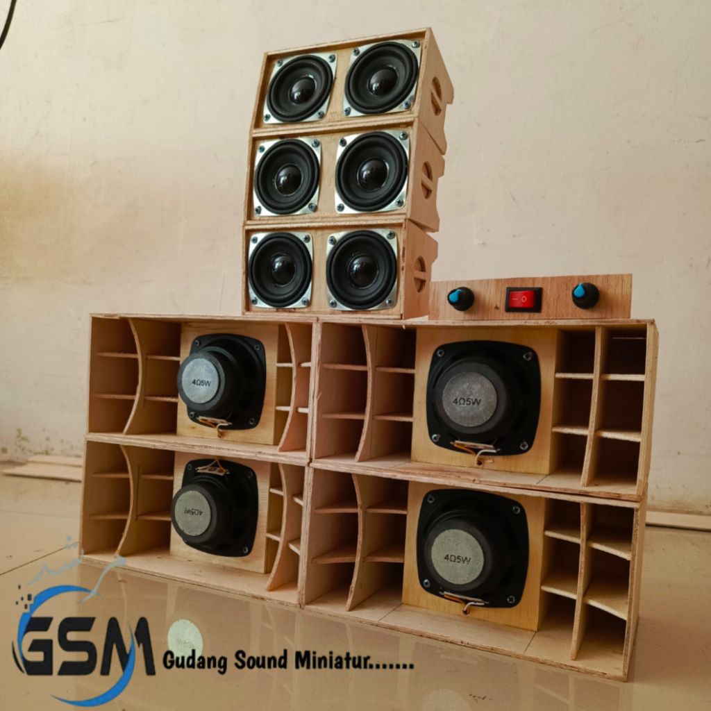 PAKET GLARYTY SOUND SISTEM MINIATUR 3INCH BOK TH-NMAX