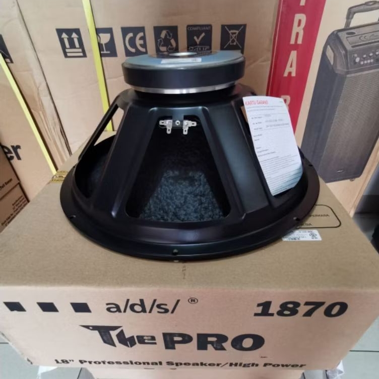Speaker Komponen Ads PA-1870 Speaker Component Ads PA-1870 18INCH 800wat