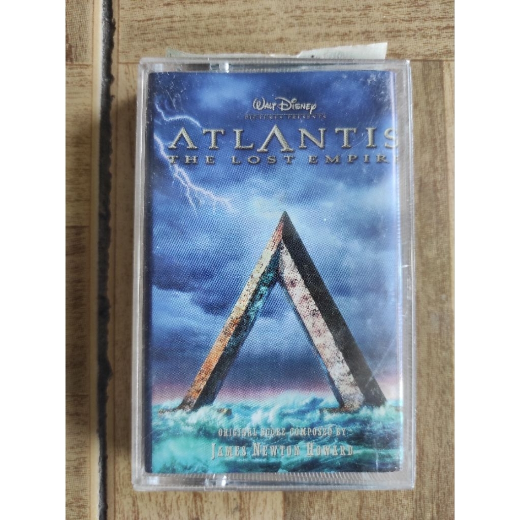 kaset pita sountrack film animasi disnet  ATLANTIS :the lost empire"