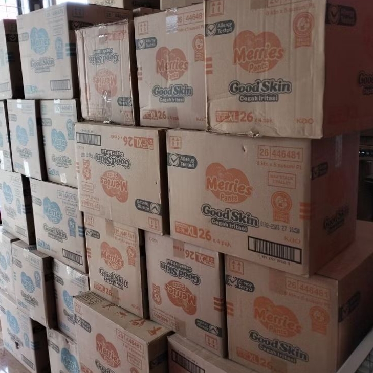 Merries good skin 1karton murah