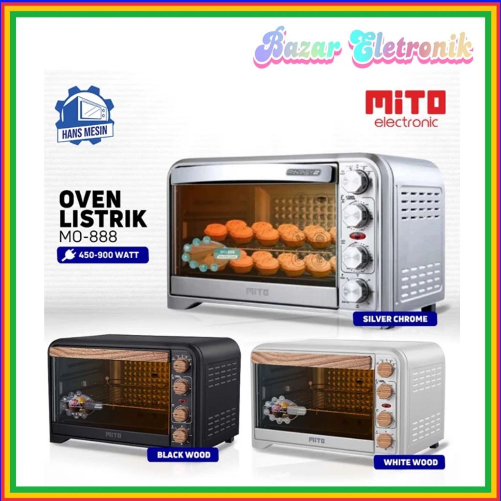 OVEN MITO MO888 / OVEN MITO FANTASY 2 / OVEN LISTRIK MITO 33 LITER