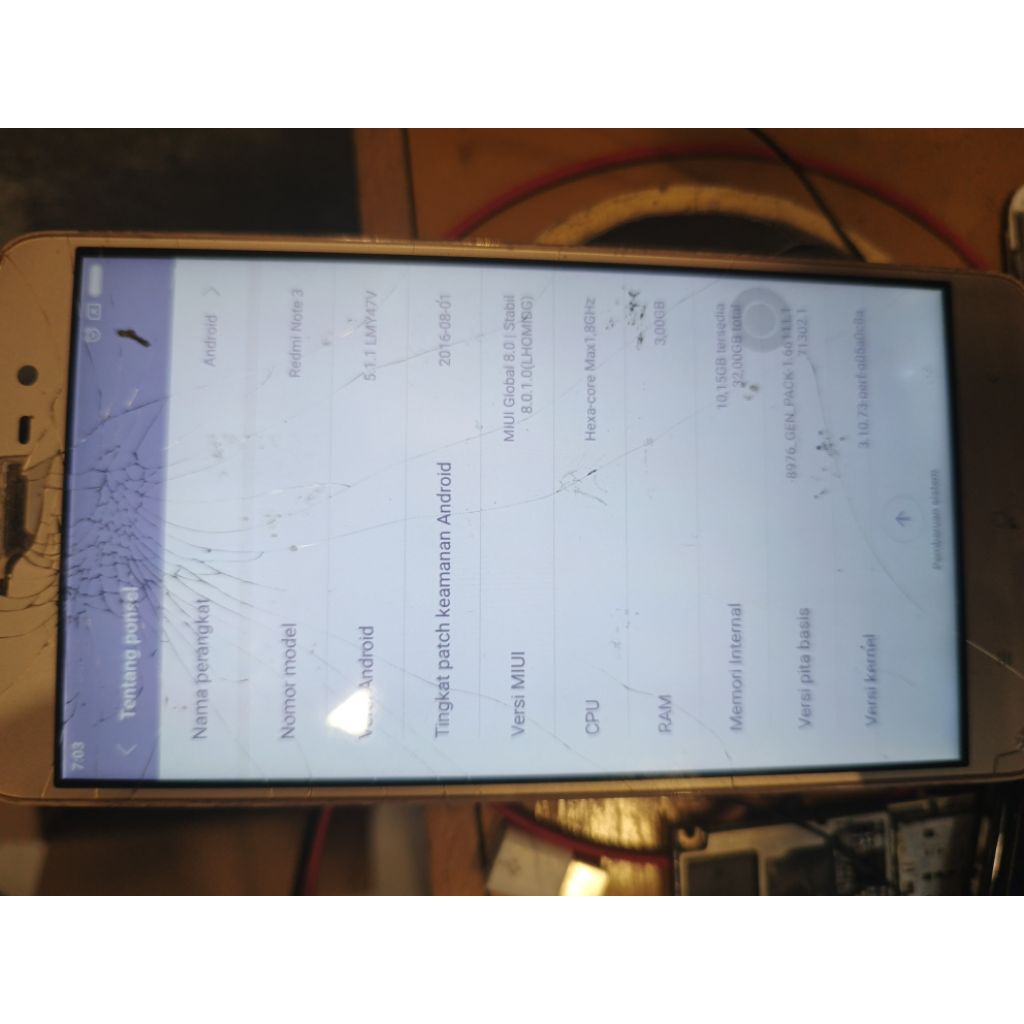 mesin redmi note 3 kenzo 3/32