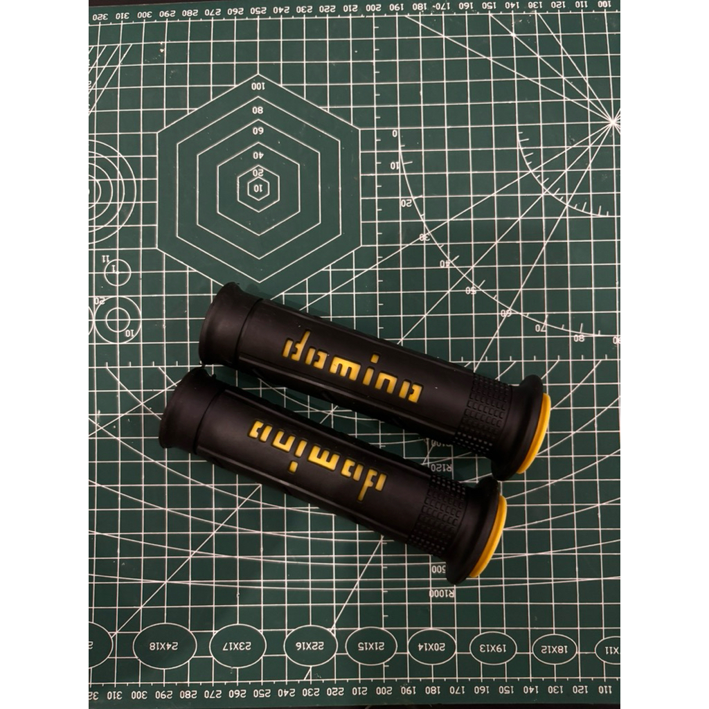 handgrip domino selop stang domino kuning hitam