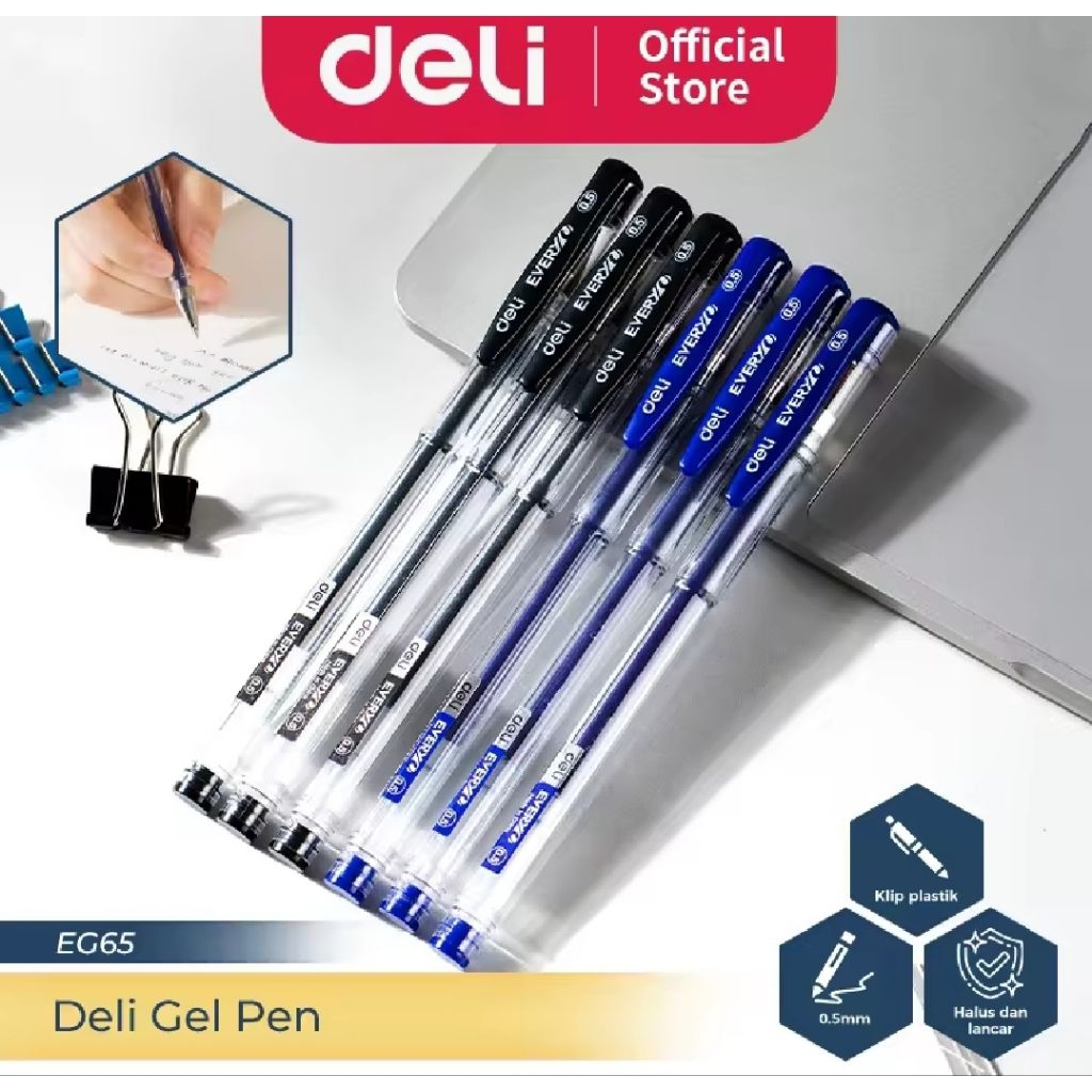 Deli pulpen tutup (1pcs) pulpen gel
