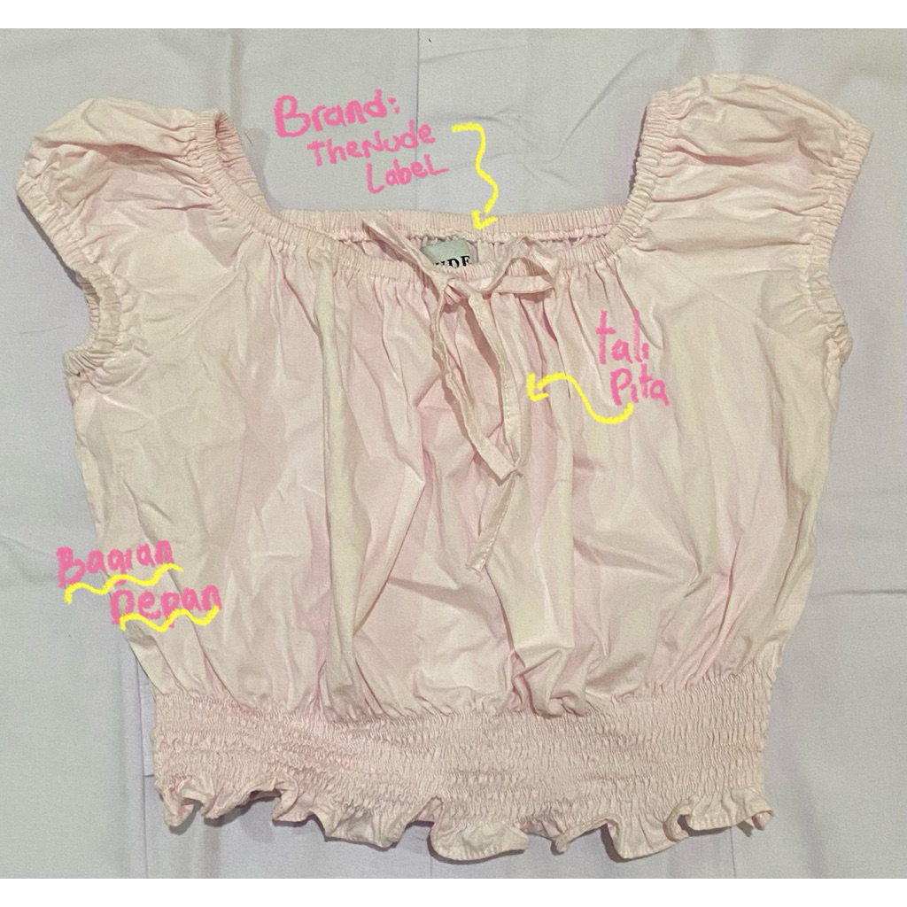 CROP TOP PINKY - NudeTheLabel