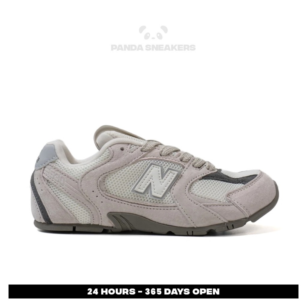 Sepatu Anak NB New Balance x Miu Miu Beige Cream Kids Sneakers