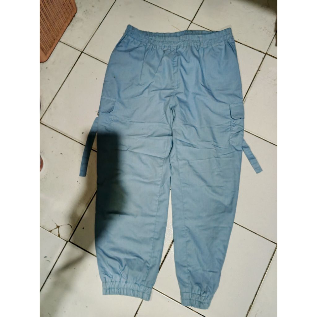 jual celana panjang cargo anak unisex celana cargo parasut