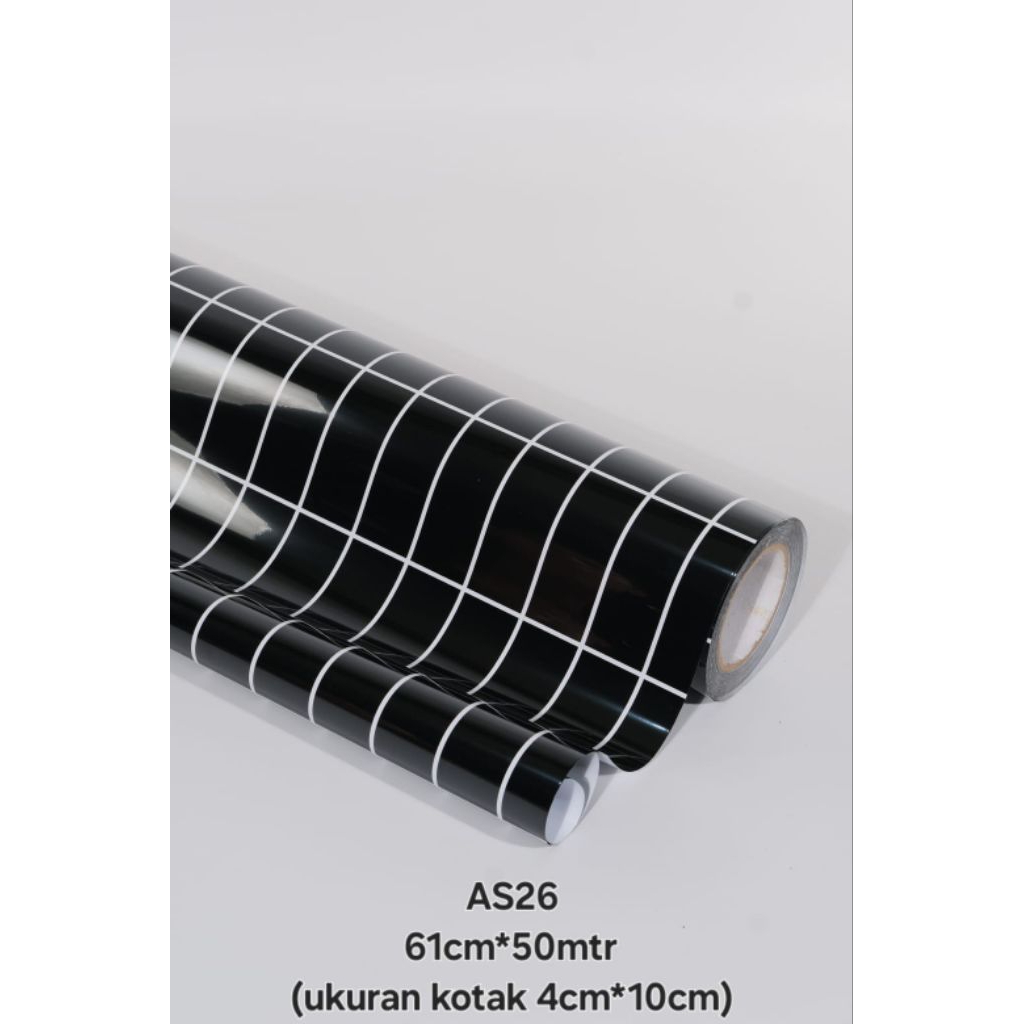 Sticker DECOFix Background Aquarium warna Hitam