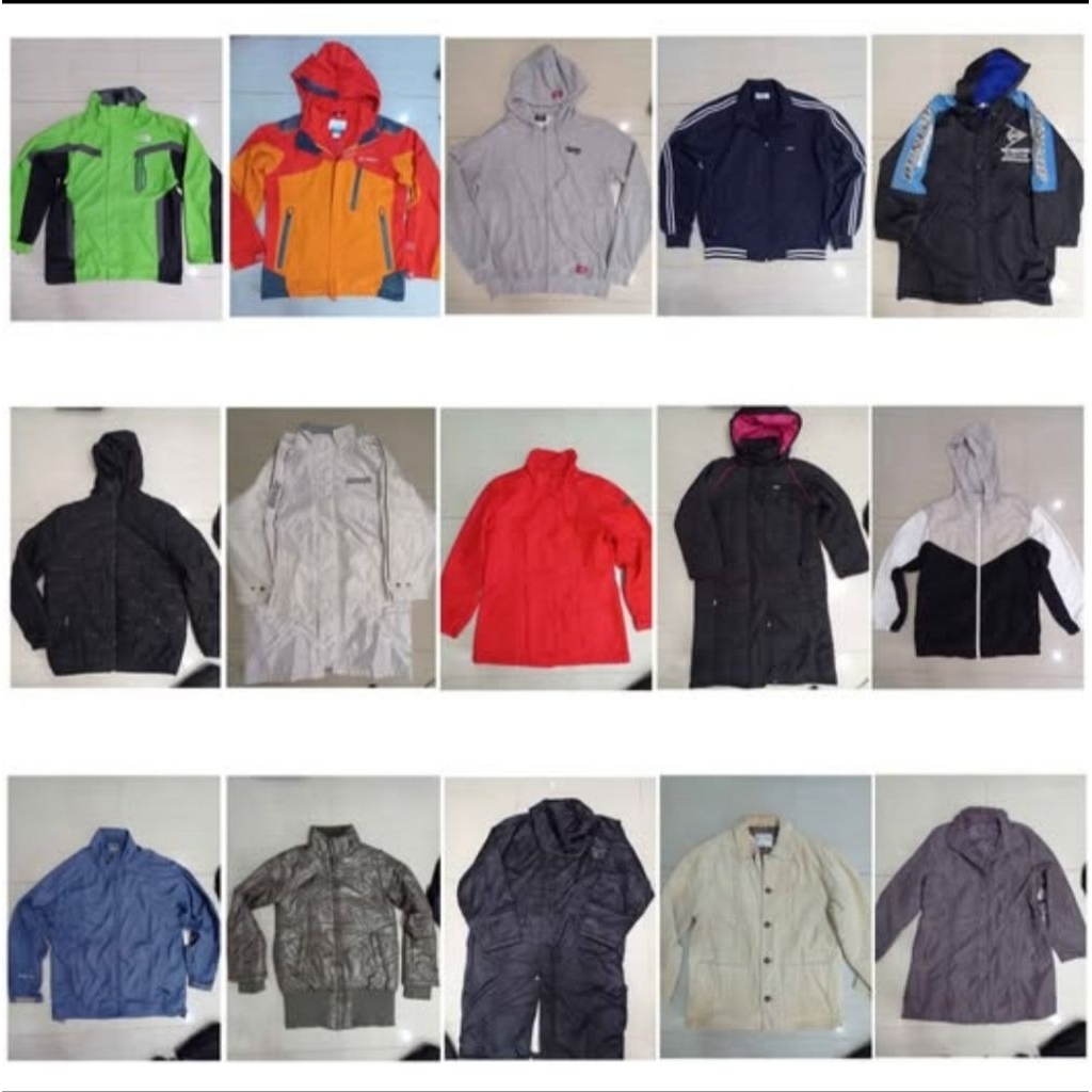 Borongan Jaket Outdoor + Casual/Hoodie (Branded)