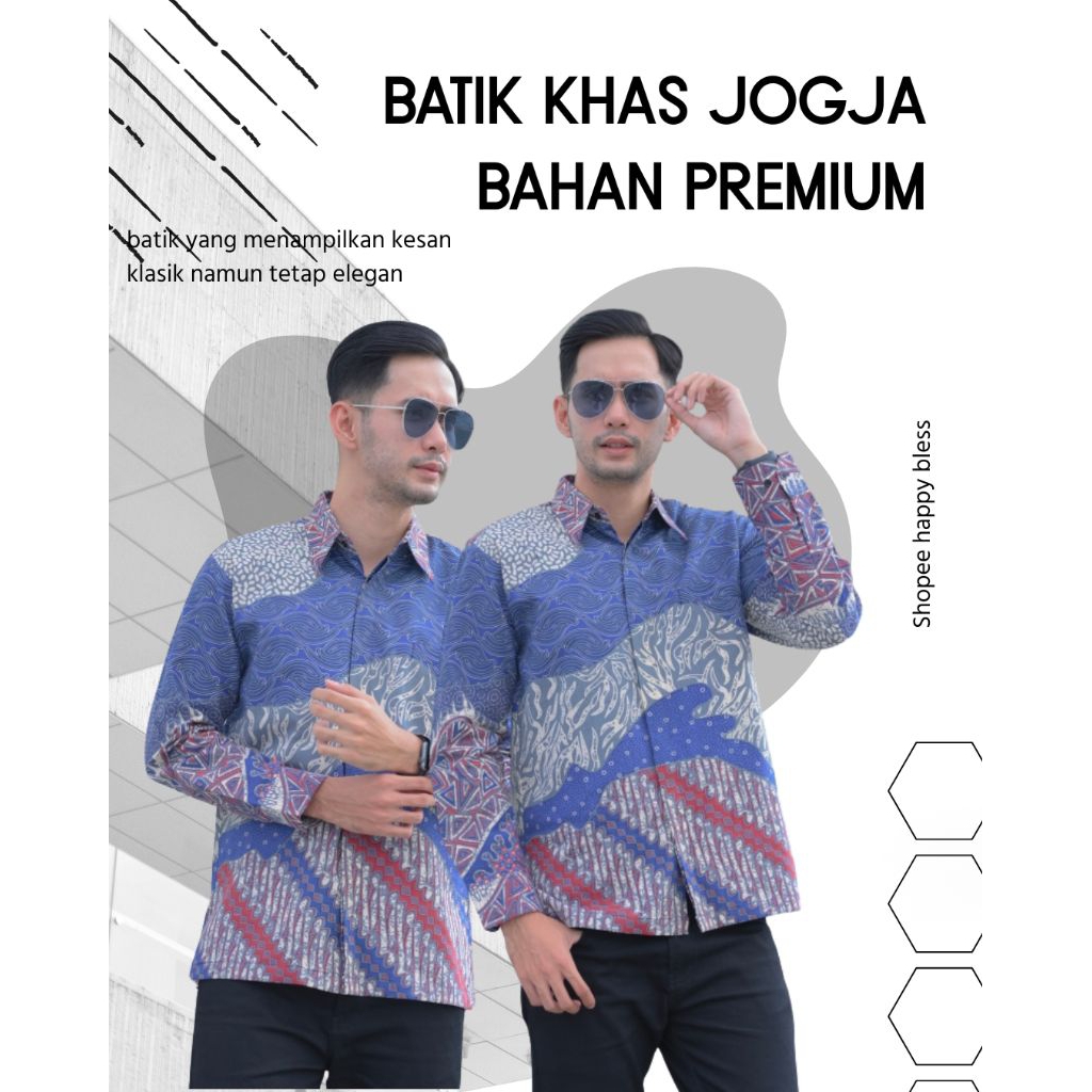 Batik Premium Khas jogja Regulerfit