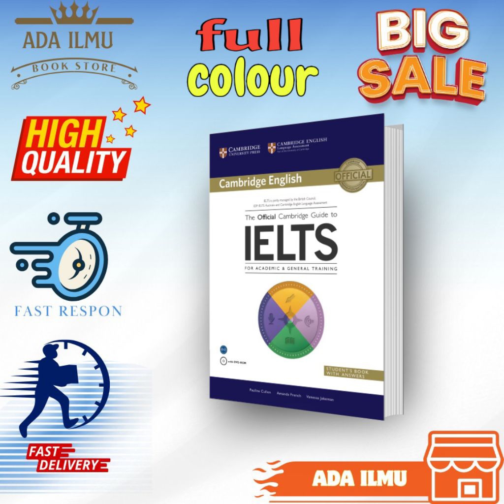 Buku Belajar Bahasa Inggris Official Cambridge Guide to IELTS