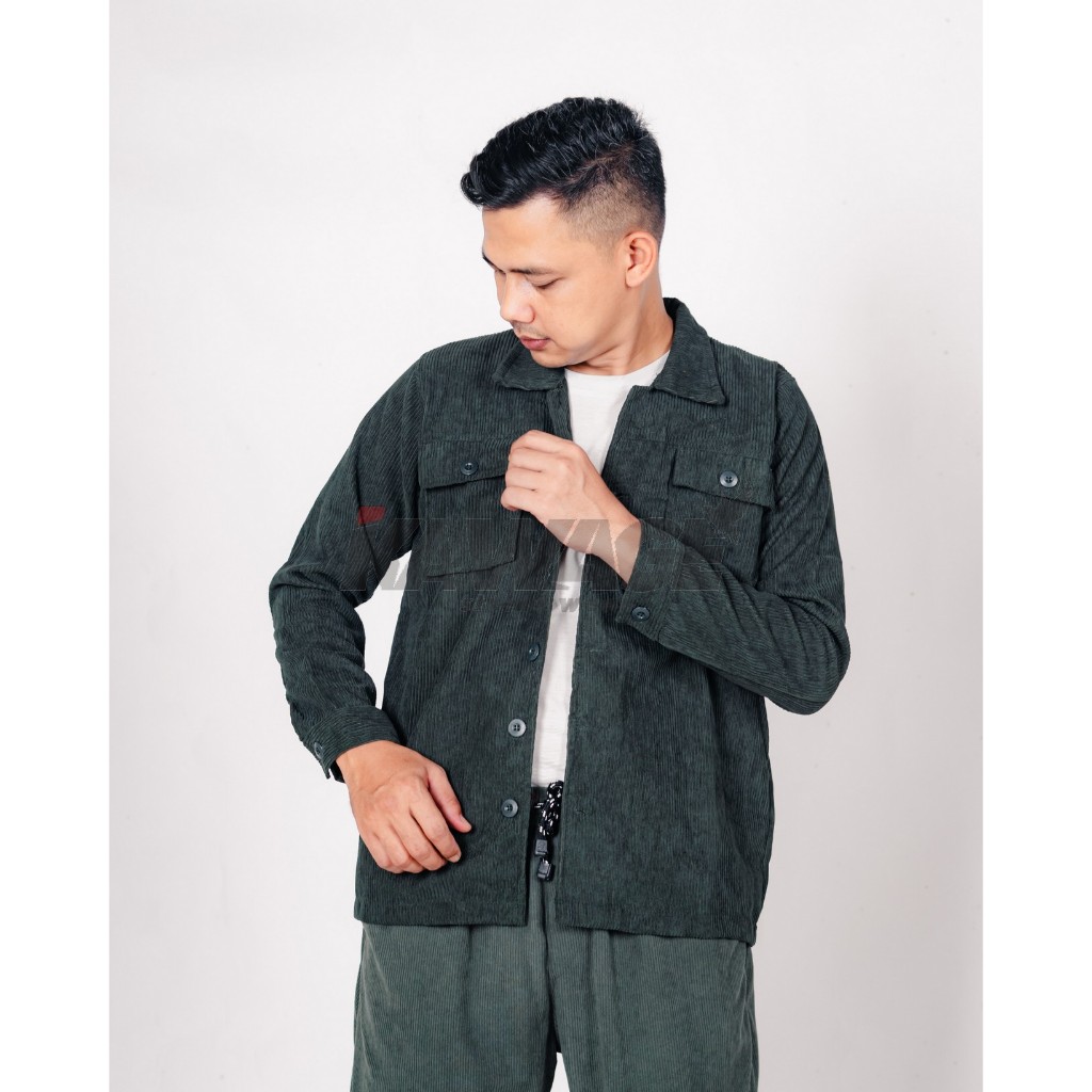 Jaket Trucker Pria Orignal Corduroy KAWAGE