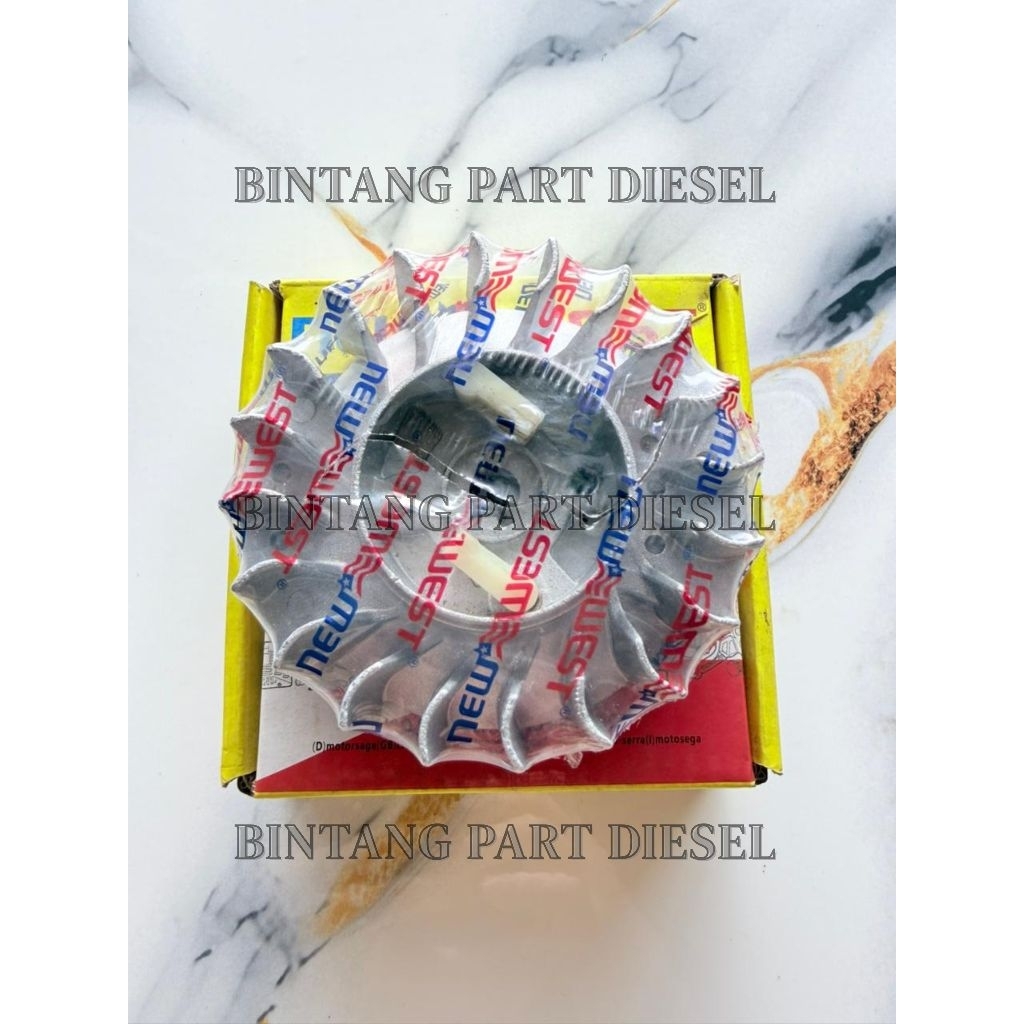 Flywhell Assy / Nylon pawl Senso 628/728/788 New West senso gergaji kayu New West Original