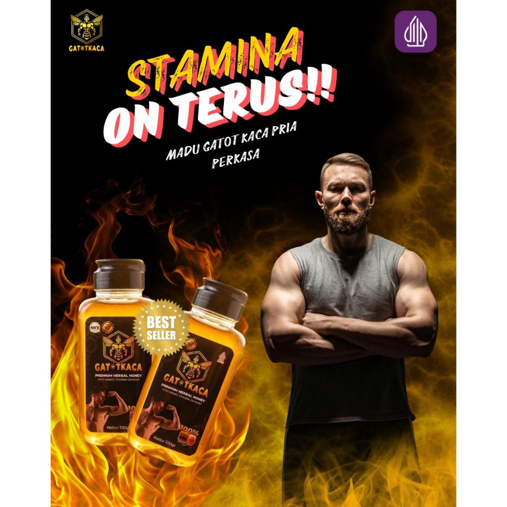 GATOT KACA - Premium Herbal Honey Madu Asli untuk Vitalitas & Stamina Pria Dewasa