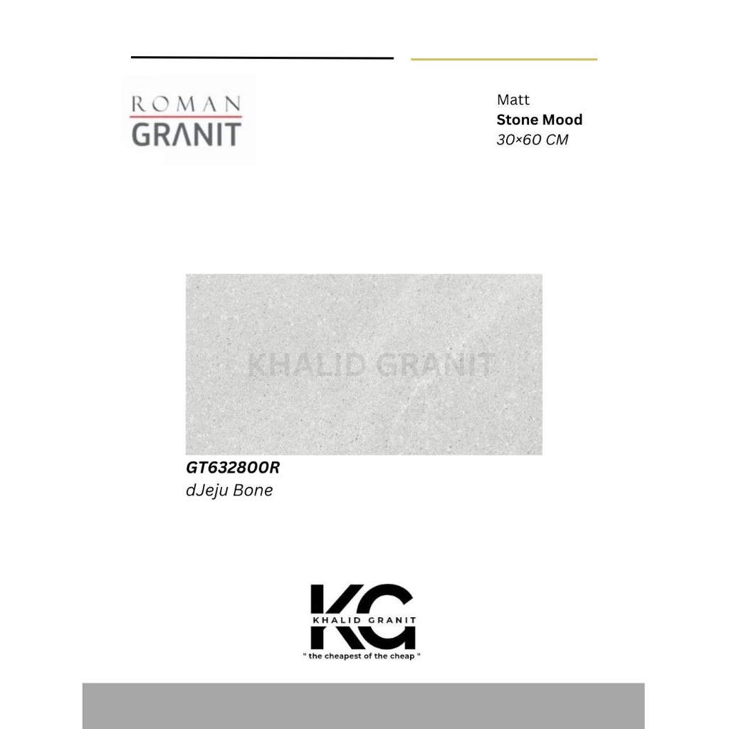 ROMAN GRANIT dJeju Bone (GT632800R) 30×60CM